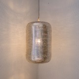 HANGING LAMP LMP FLSK BRASS SILVER PLATED 56 - HANGING LAMPS